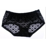 Wholesale - Women's Sexy Mesh & Lace Seamless Low Waist Brief/Panties