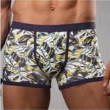 Wholesale - Men's Printed Boxer, Underpants (2Pcs Set)