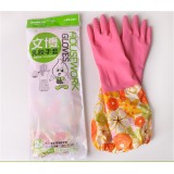 Wholesale - WENBO Stretched Latex Flocking Gloves
