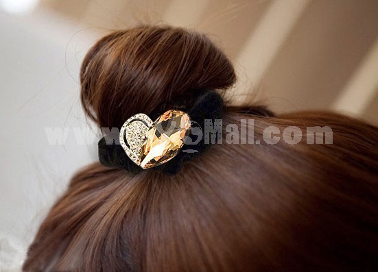 TY071 Korean-style Heart-shaped Hair Tie