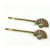 Wholesale - TB116 Hot Sale Vintage Peacock-shaped Hairpin