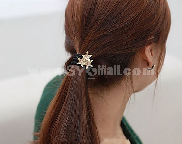 TA134 Korean-style  Star-shaped Hair Tie