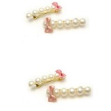 Wholesale - TS181 Korean-style Cute Bowknot Pearl Hair Clip 