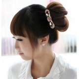 Wholesale - TB380 women's Korean-style Butterfly-shaped Crystal Hair Clip