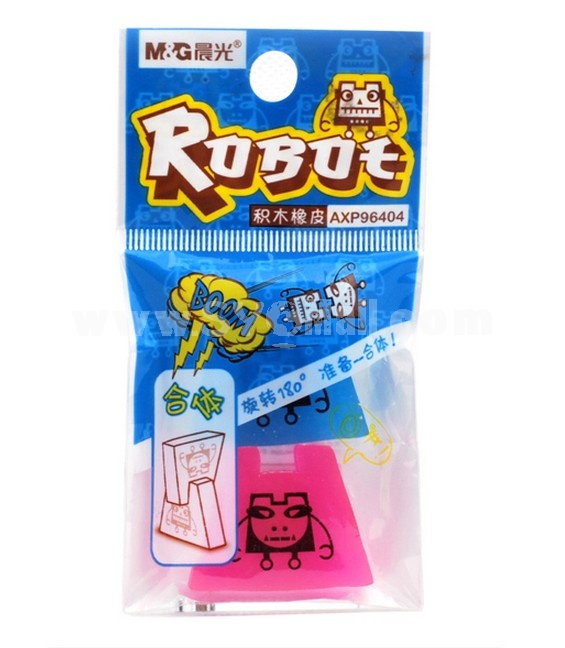 M＆GTM Exquisite Fashion Robot rubber eraser(office eraser,pencil eraser)