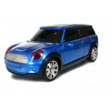 wholesale - Car Speaker BMW Mini Shaped with FM Radio and LED Display, Supports MicroSD Card, High Quality Bass