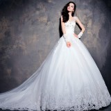 Wholesale - MTF Lace Luxurious A-line Wedding Dress S619