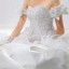 MTF Elegant Sabrina A-line Sweep Train Ball Gown Wedding Dress S995