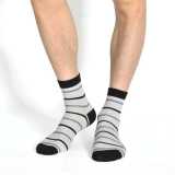 Wholesale - BONAS Hot Sale Stripe Cotton Men Socks