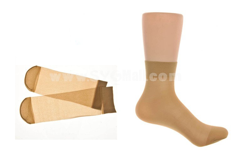 BONAS Thin Solid Color Sexy Socks 5PCs