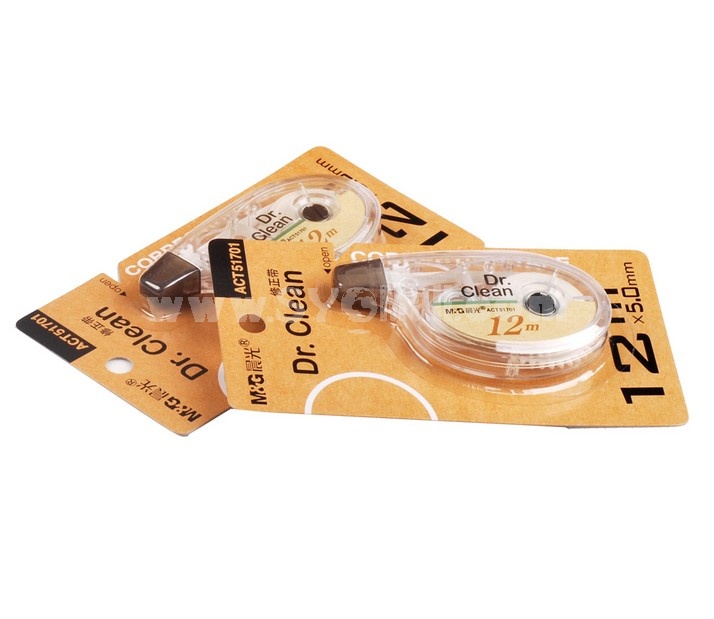 M&GTM  High Quality 5mm*12m Correction Tape