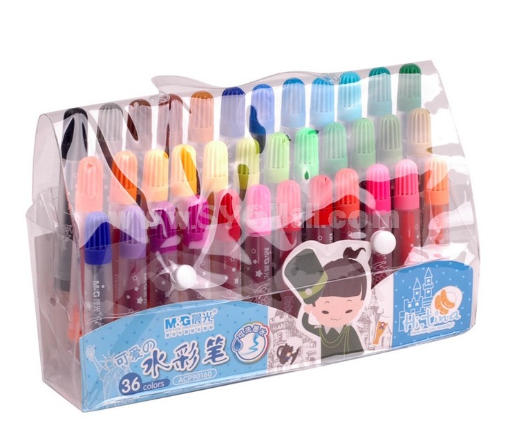 M＆GTM 36 colors water color pen 