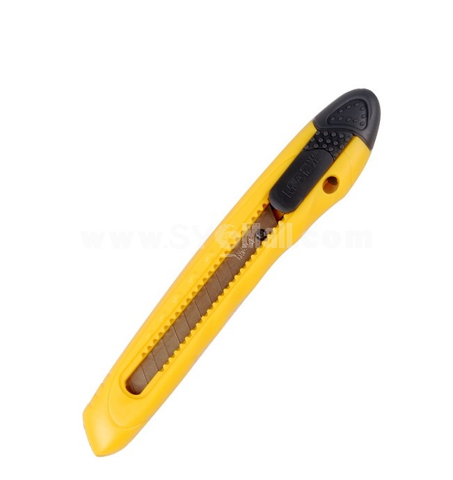M＆GTM 13cm stainless steel retractable box cutter