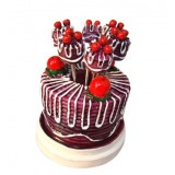 Wholesale - Creative Kitchen Goods Chocolate Cake Resin & Stainless Steel Fruit Fork