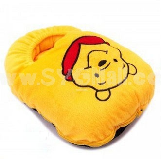 Lovely Healthy Cartoon Embroidery
USB Interface Foot Warmer