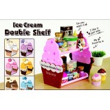Wholesale - Kitchen Stylish Ice Cream Shape Commidity Shelf