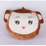 Wholesale - Cartoon Fruit Monkey Hand Warming Stuffed Pillow