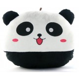 Wholesale - Cute & Novel Cartoon Smile Panda Hand Warming Stuffed Pillow