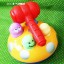 Children Educational Mushroom Animal Knock Table Toy