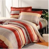 Wholesale - Mercury 4PCs Comfortable Geometrical Pattern Warm Keeping Cotton Beddings