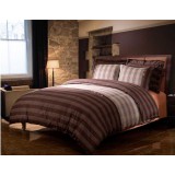 Wholesale - MENDALE 4PCs Comfortable Geometrical Pattern Warm Keeping Cotton Beddings