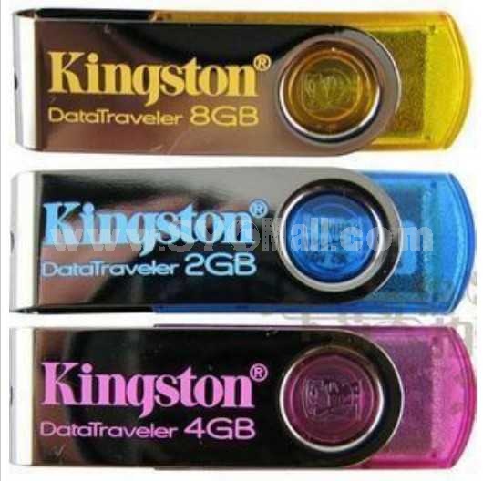 Kingston DataTraveler DT101 Metal Rotary USB (8G)