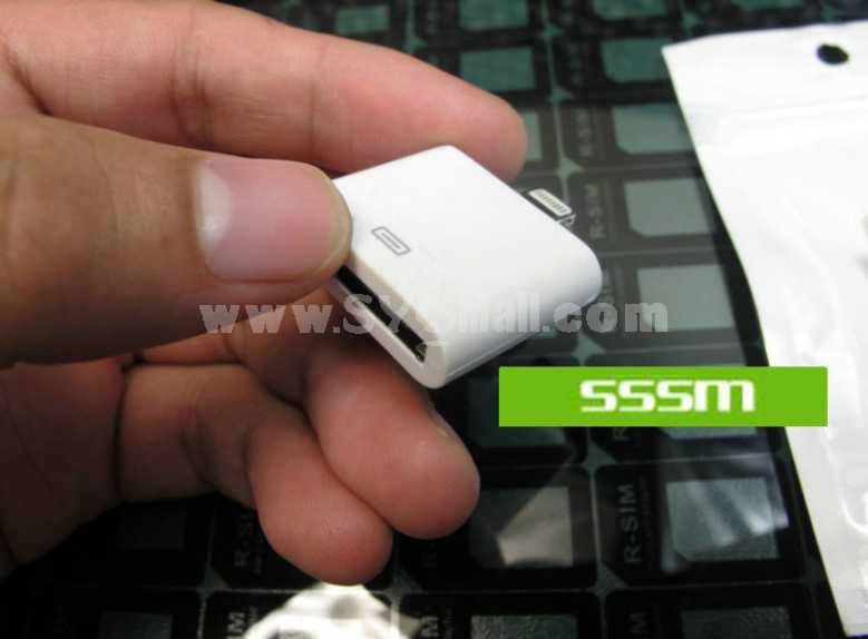 Lightning  8 Pin To 30 Pin Adaptor for iPhone 5