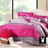 Wholesale - PLAYBOY 4 piece pure cotton bedding set