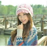Wholesale - Women's acrylic knitted wart hat 