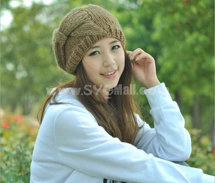 Fashion Korean style knitted warm hat