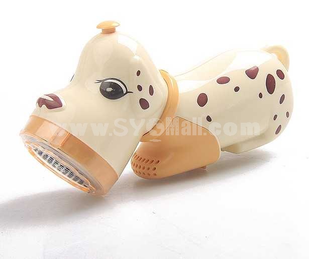 Cartoon Spotty Dog Shape Electric Charging Fabric Lint Remover 506