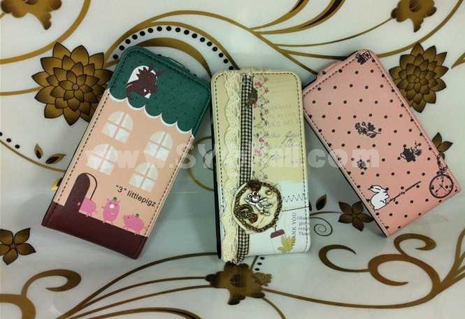 Korea Lovely Pattern Protective Case for iphone 4/4S