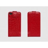 Wholesale - Croco Leather Pattern Protective Case for iphone 4/4S