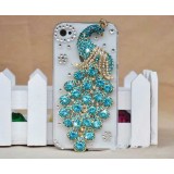 Wholesale - Handmade Peacock Rhinestone Case for iPhone 4/4s