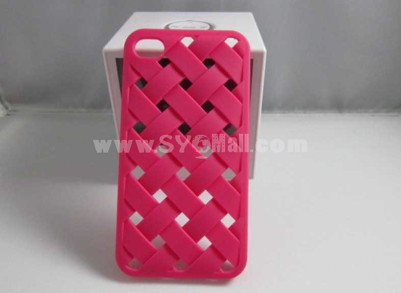 Weaved Mesh Shaped case for iPhone 4/4s