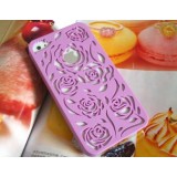 Wholesale - Hollowed-Out Rose Pattern Case for iPhone 4/4s