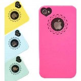 Wholesale - Ultrathin Lace Style Protection Case For iPhone4 (S)