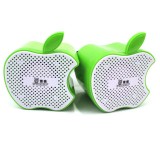 Wholesale - Snowwolf Bitten Apple Style Mini Notebook Speaker (E9125)