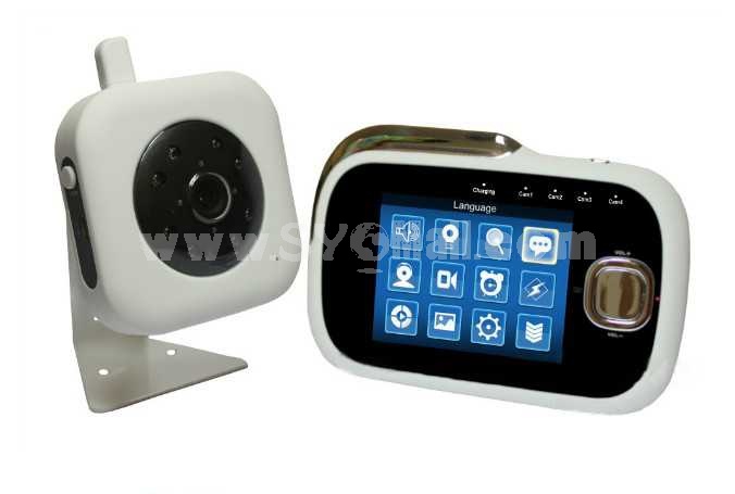 3.2 Inch 2.4GHz Digital Wireless Babymonitor