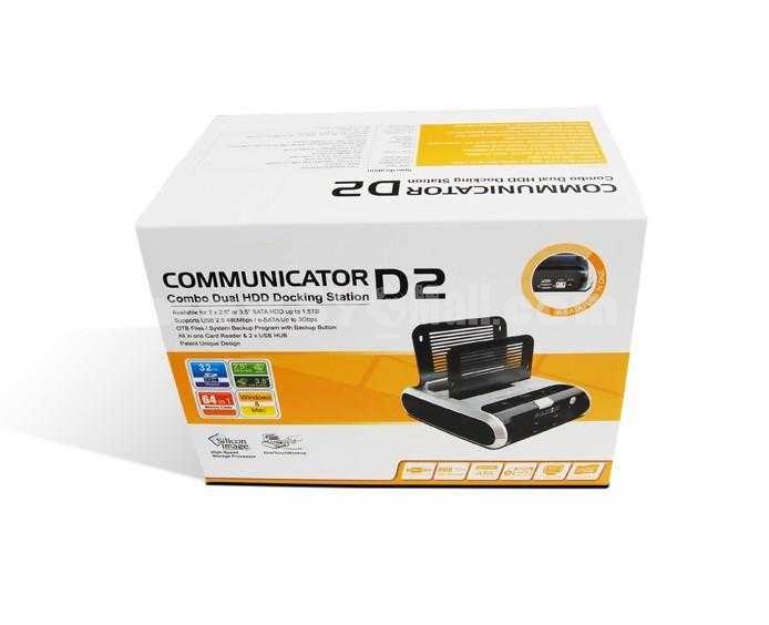 USB2.0 Combo Dual HDD Docking Station (YY-D2320A)