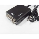 Wholesale - Mini HDMI To VGA With Audio (YY-MNH2V)