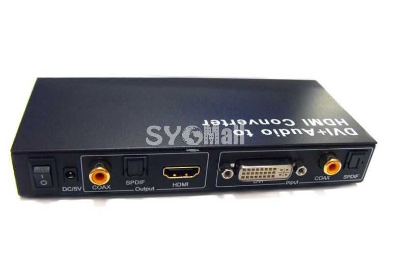 DVI+Audio to HDMI Converter (YY-DA2H)