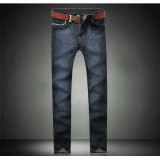 Wholesale - Fashion Dark Blue Winter Straight Mens Jeans 6680