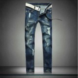 Wholesale - Fashion Dark Blue Winter Straight Mens Jeans 6619