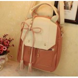 Wholesale - Fashion Preppy Style Leather Backpack