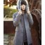 Men's Fashion Hooded Woolen Overcoat 170/27.34-CY150/19.5