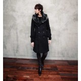 Wholesale - Men's Fashion Slim Double-Breasted Overcoat 1987-FY01 258-F06