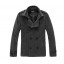 Men's Winter Extra Thick Cotton Fur Collar Medium Overcoat 190/35.14C-C009