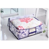 Wholesale - Classic Non-woven Fabrics Visible Window Blue and White Porcelain Series Storage Bag Large