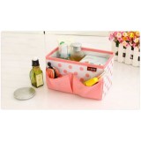 Wholesale - Stylish Walzer Bowknot Decor Cosmetic Storage Box